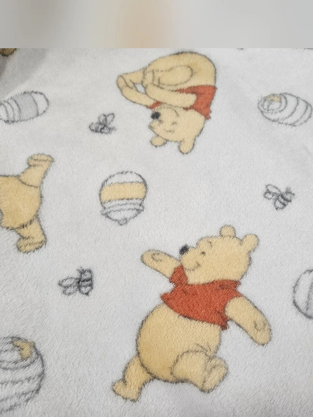 Infant Baby 36x36 Disney Winnie The Pooh Crib Blanket